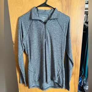 Small Gray DSG 1/4 zip Top